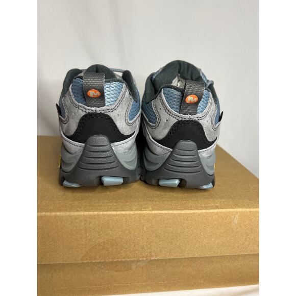 Merrell Women's Low-Cut Moab 3 WP Trail Hiking Shoes J036332 Granite Women's 7 - Picture 7 of 9